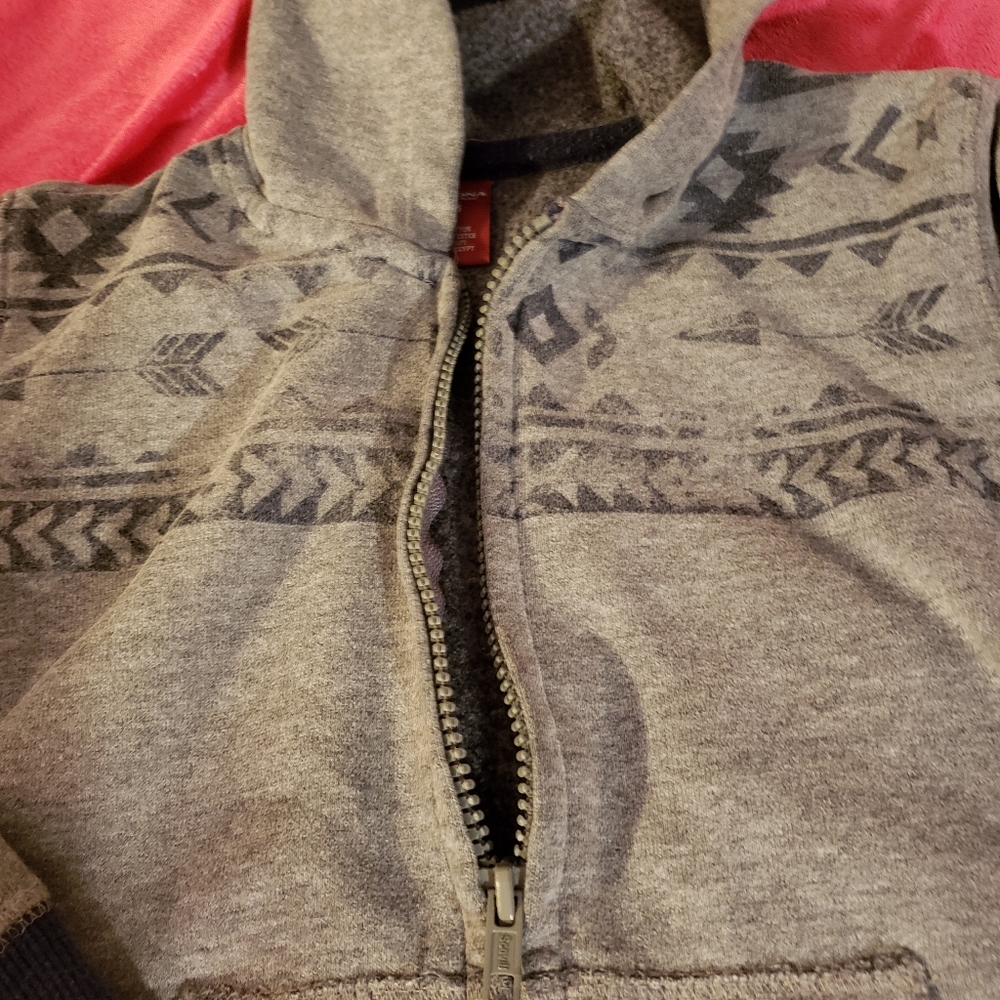 *3for10* Arizona Gray & Blue Hoodie sz M5